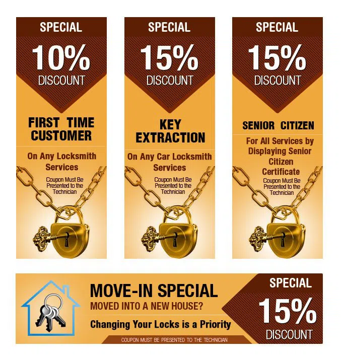 Super Locksmith Service Oakland, CA 510-771-0355 - coupon1-set-four